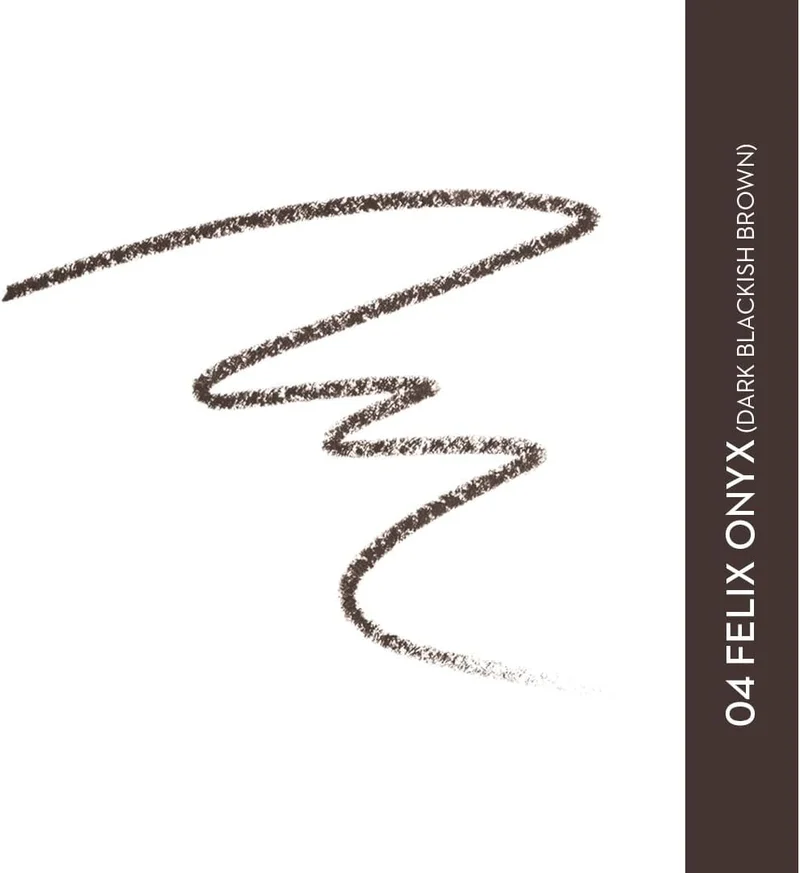 SUGAR Cosmetics SUGAR Cosmetics Arch Arrival Brow Definer - 04 Felix Onyx (Dark Blackish Brown)